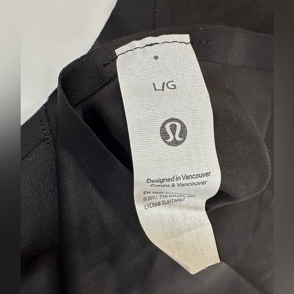 Lululemon Women's Smooth Seamless Thong Panties Black Large L, New - Picture 6 of 8